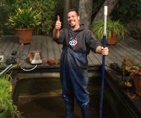 Owner of Aquatic Gardens Pond Service